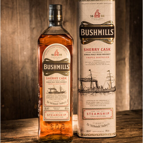 Bushmills The Steamship Sherry Cask Irish Whiskey 1L