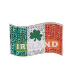 Souvenir Crystal Flag Magnet