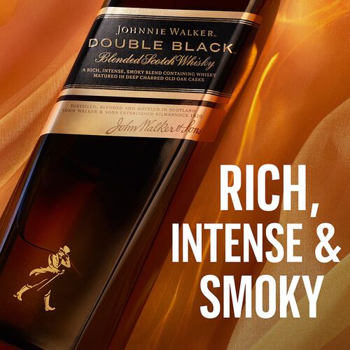 Johnnie Walker Double Black Blended Scotch Whisky 1L
