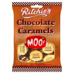 Ritchie's Chocolate Caramels Bag 130g