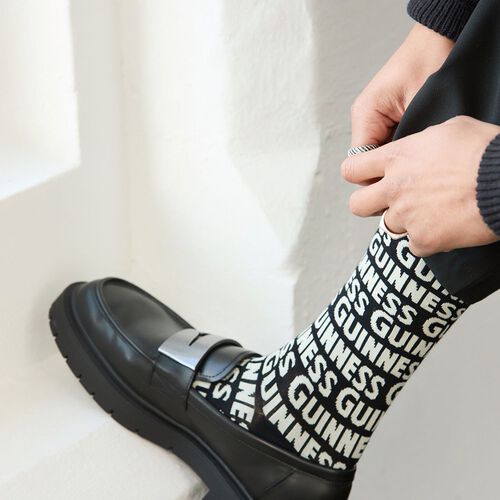 Guinness Word Bamboo Socks One Size
