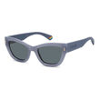 Polaroid PLD 6237/S/X Azure Cat Eye Sunglasses