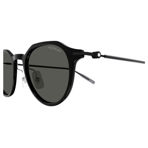 Montblanc MB0355S-001 Round Sunglasses