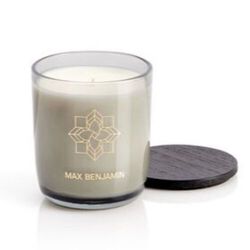 Max Benjamin French Linen Water Luxury Candle & Lid 210g