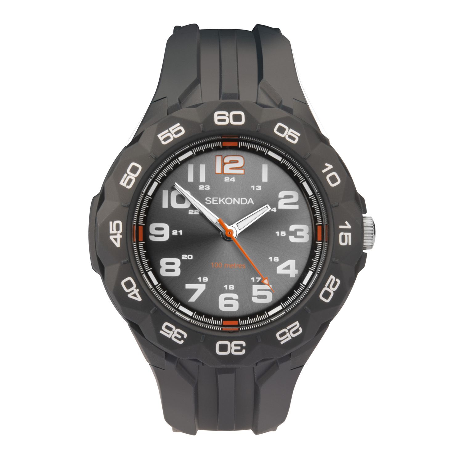 Men s Sports Watch 1848 Dark Grey Airport Duty Free Shopping