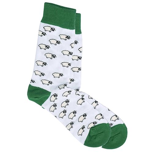 Fashion Flo Allover Sheep Socks One Size