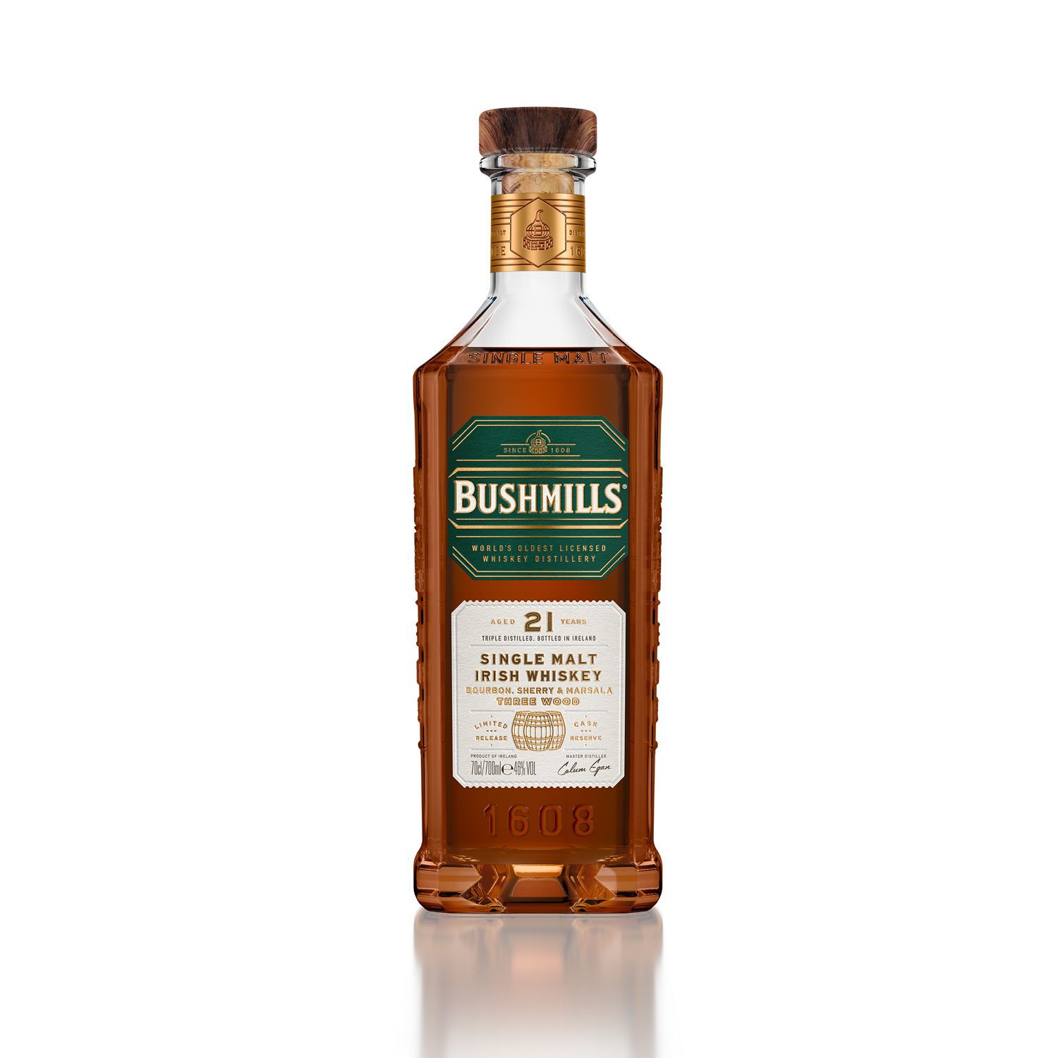 21 Year Old Single Malt Irish Whiskey 70cl | Airport Duty Free