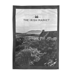 Irish Memories Grey Irish Landscape Tea Towel