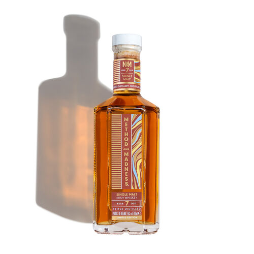 Method & Madness 7 Year Old Single Malt Irish Whiskey 70cl