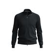 Boss Cotton sweater with embroidered logo Black