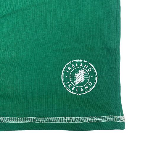 Irish Memories Green Ireland Shamrock Kids T-Shirt 6-12 Months 