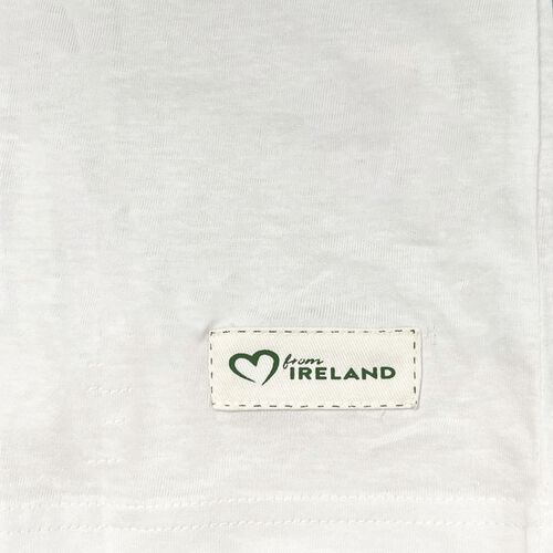 Irish Memories White Ireland Stamp T-Shirt L