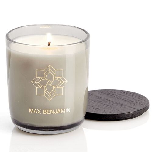 Max Benjamin Lemongrass And Ginger Luxury Candle & Lid 210g