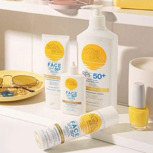 Bondi Sands SPF50+ Fragrance Free Body Sunscreen Lotion 150ml