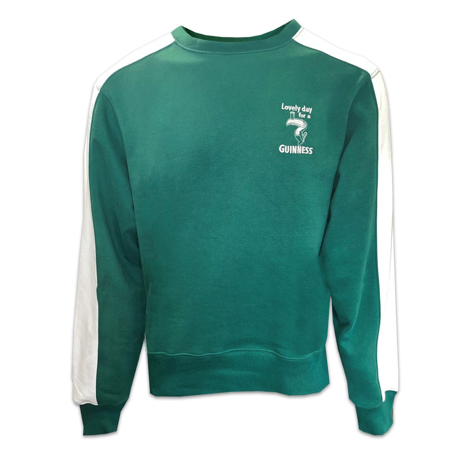 Spring Green and Cream Sweatshirt XS