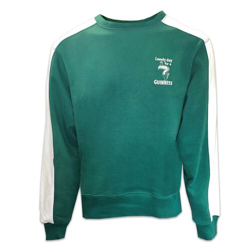 Guinness Spring Green and Cream Sweatshirt  XS