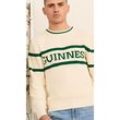 Guinness Cream & Green Knitted Jumper XS