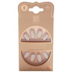 SOSU Cosmetics Marshmallow Short Square Nails
