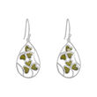 The Connemara Souvenir Inlaid Earrings 4cm x 2cm