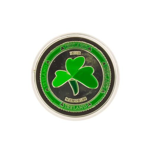 Irish Memories Shamrock Token