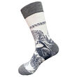 Guinness Cream & Grey Sock One Size