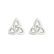 Solvar Sterling Tiny Trinity Knot Stud