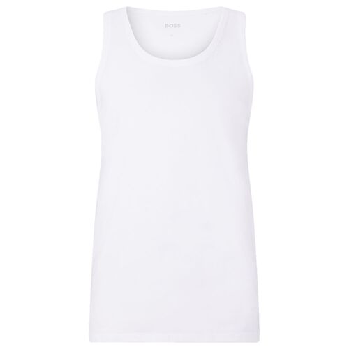 Boss Mens Tank Top 3 Pack White Classic