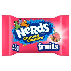 NERDS Nerds Candy Sweets Gummy Clusters Bag Fruits 45g