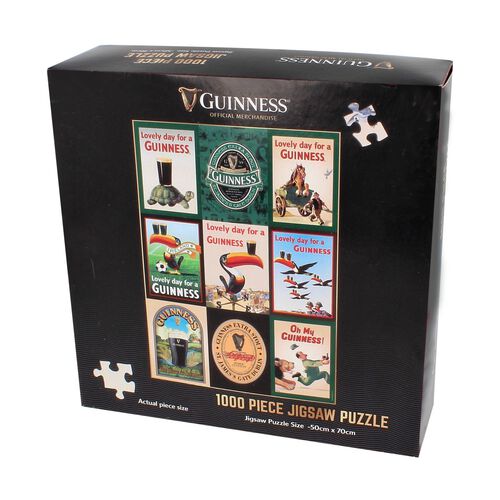 Guinness 9 Image 1000 Piece Jigsaw Puzzle