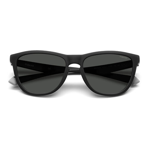 Polaroid PLD 2133/S Black Grey Rectangular Sunglasses