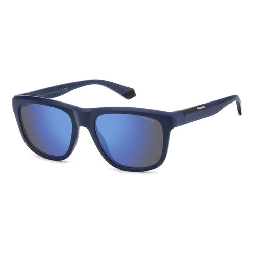 Polaroid PLD 2163/S Blue Rectangular Sunglasses