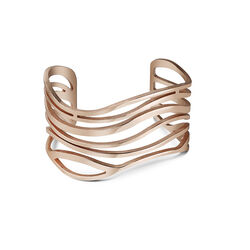 Newbridge Large Rose Goldplate Bangle