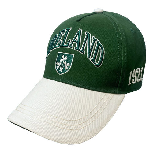 Traditional Craft Adults Shamrock Crest Baseball Cap One Size