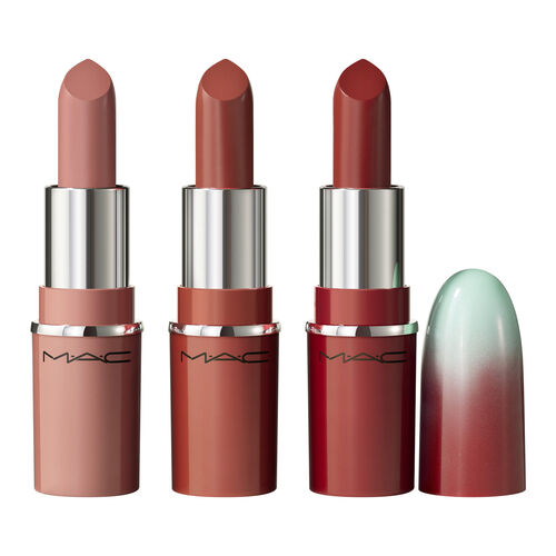 MAC Mini Lustreglass Lipstick Trio