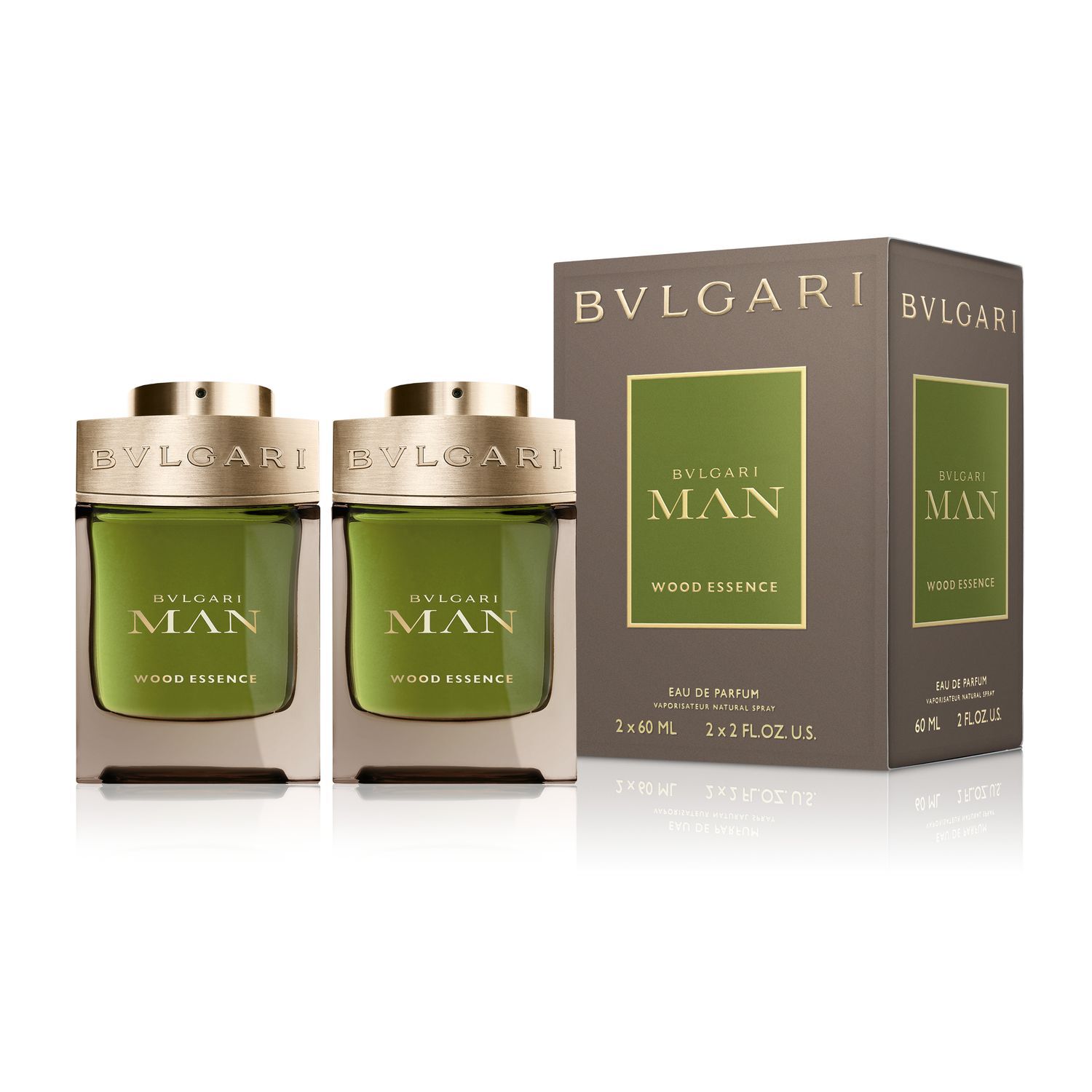 Man Wood Essence Eau de Parfum Duo 2x60ml