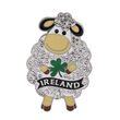 Souvenir Crystal Sheep Magnet