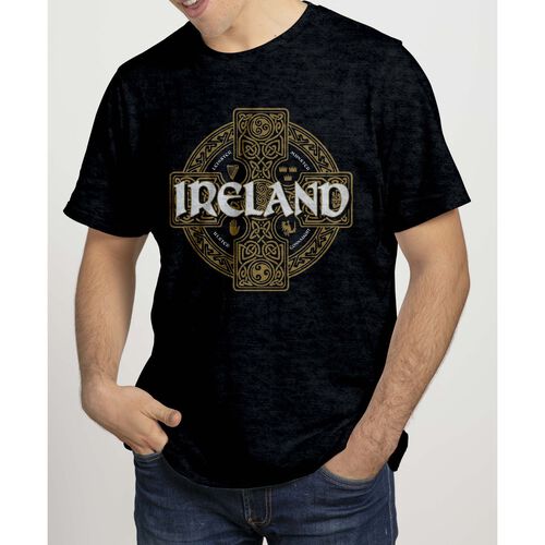 Fashion Flo Celtic Cross Circle T-Shirt S