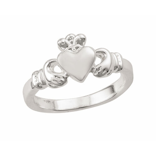 Trinity Trinity & Co. Jewellery Large Claddagh Ring Size 8