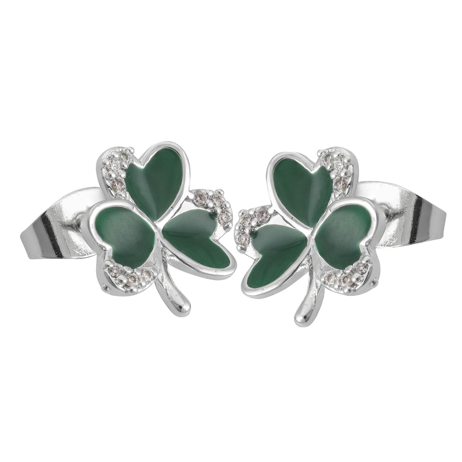 Trinity and co shamrock earrings outlet