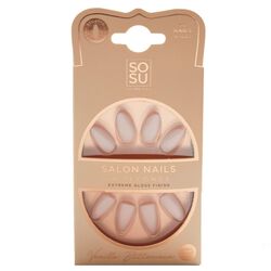 SOSU Cosmetics Vanilla Buttercream Almond Nails