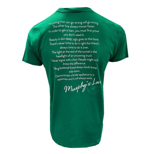 Irish Memories Ireland Blessing Shamrock T-Shirt XS