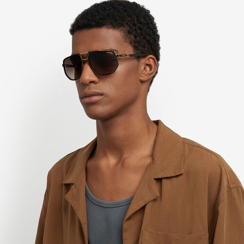 Carrera CARRERA 1072/S Black Gold Navigator Sunglasses