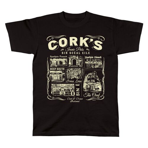 Fashion Flo Corks Iconic Pubs T Shirt S