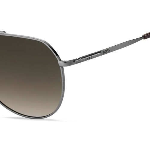 Boss BOSS 1447/S Dark Ruthenium Pilot Sunglasses