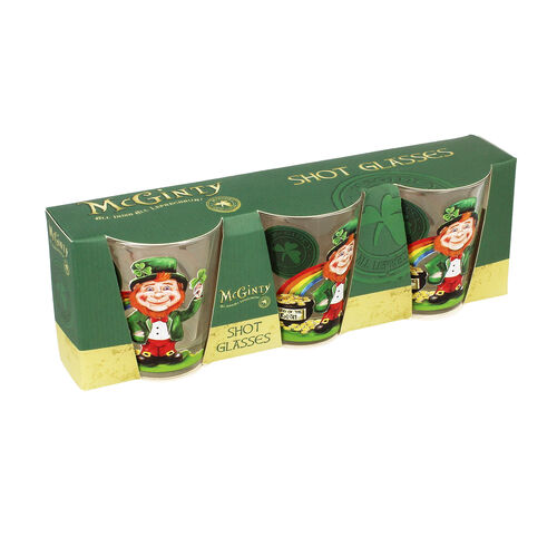 Irish Memories 3 Pack Shot Glasses