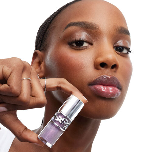 YSL Loveshine Plumping Lip Oil Gloss 01 Thunder Stealer