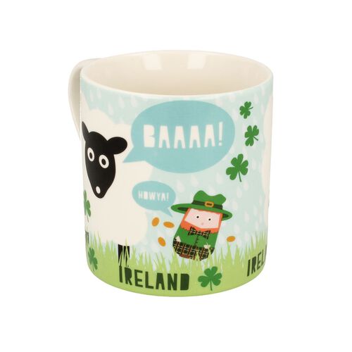 Irish Memories Sheep Mug