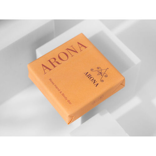 Arona Natural Fragrances Rose Hand & Body Bar 100g