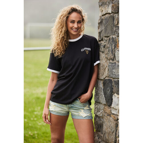 Lansdowne Adults Game Time T-Shirt – Black & White S