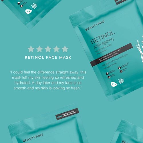 BeautyPro Retinol Anti-Aging Sheet Mask